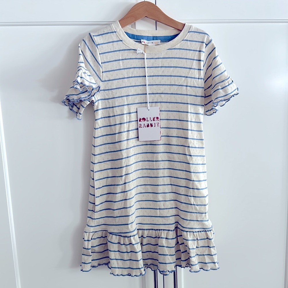 ROLLER RABBIT girl stripe dress